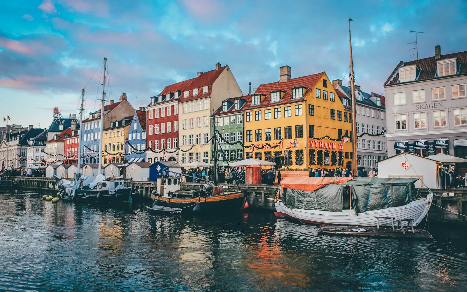 Vista de Copenhague