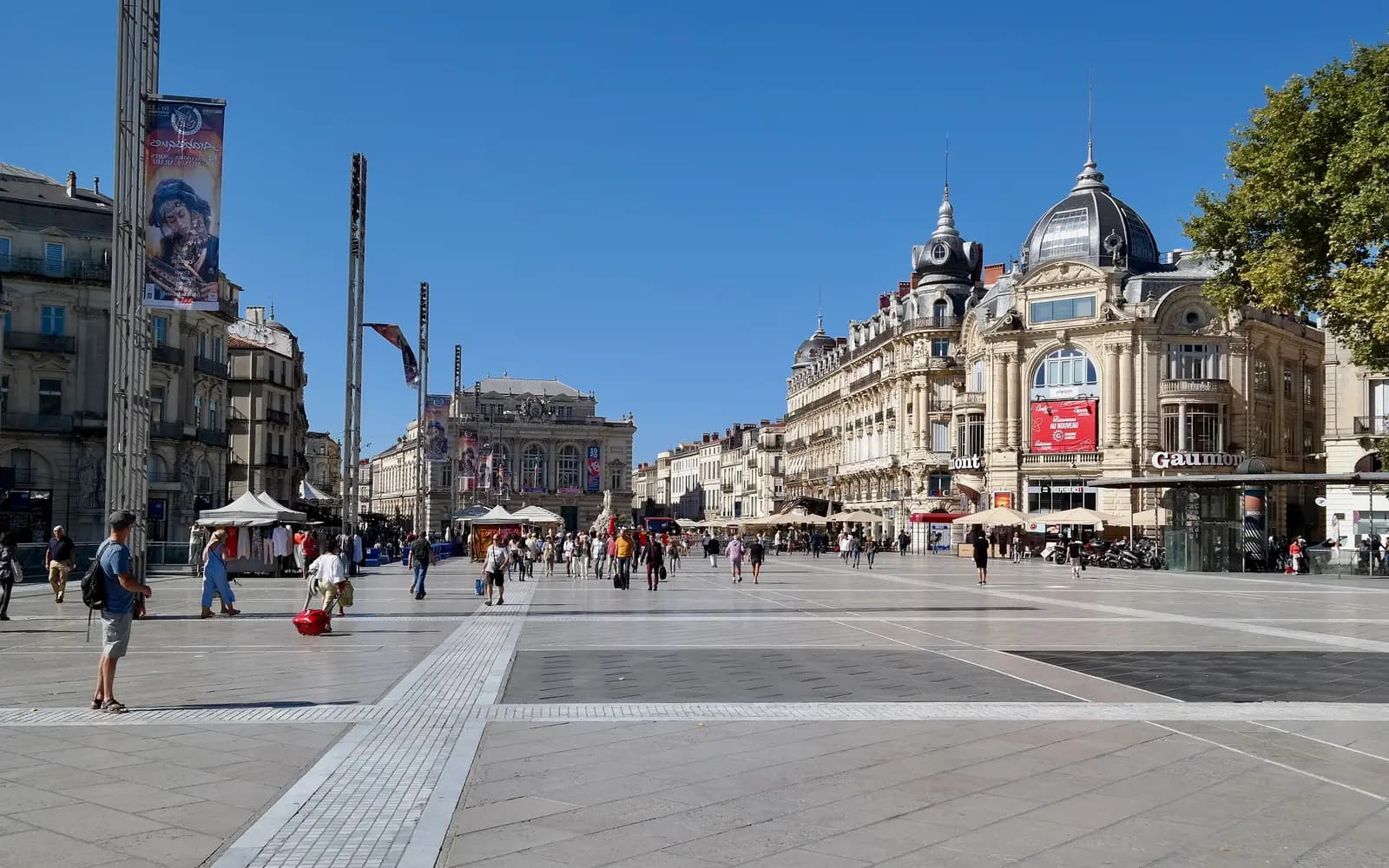 View of Montpellier